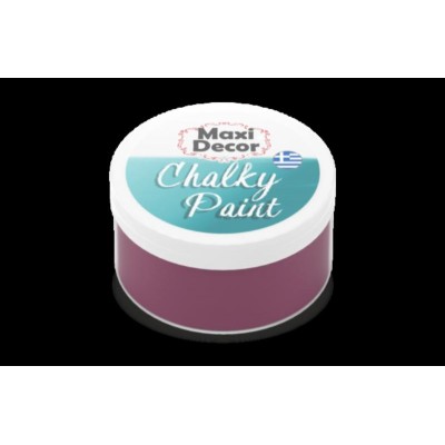 Χρώμα Κιμωλίας 100ml Maxi Decor Chalky 602 ΜΟΥΡΟ_CH602100